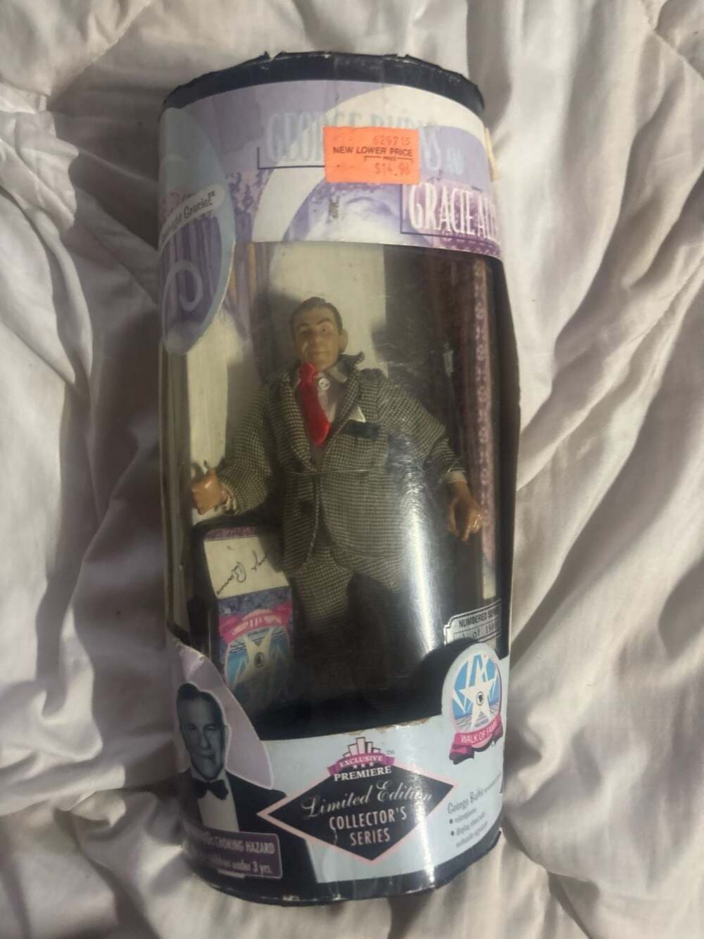 Exclusive Premiere George Burns Limited Edition Collector's Series Walk of Fame